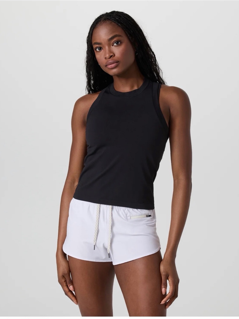 Vuori Sz Small Black Surge Seamless Tank